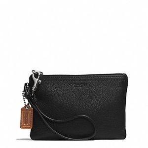 Coach Park Leather Small Wristlet F51763